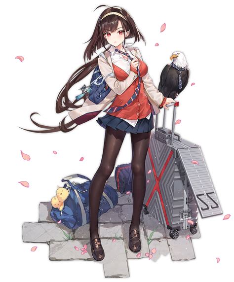 Safebooru 1girl Ahoge Alternate Costume Animal Atdan Azur Lane Bag