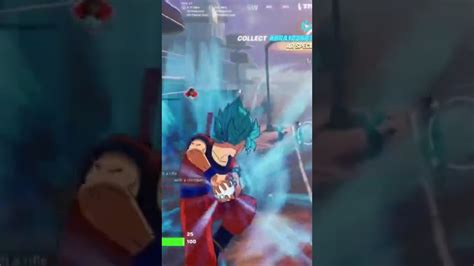 Goku In Fortnite Kamehameha Mythic With All Super Saiyan Skins How