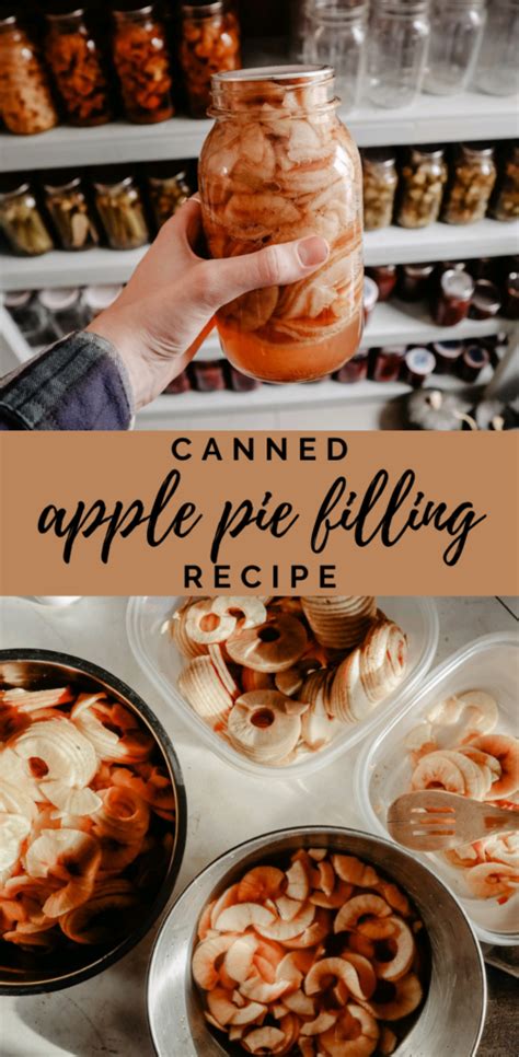 After i was presented with a box of apples from a neighbor's tree and a recipe for apple pie filling several years ago, apple pie filling was added to. Canned Apple Pie Filling Recipe - Wilson Homestead