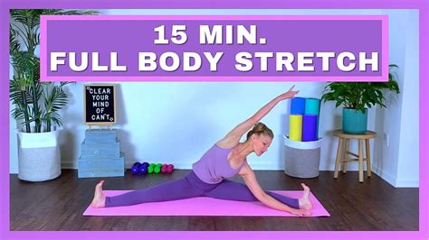 15 Min Full Body Stretch Release Tension Tight Muscles And Gain Flexibility Gmc Day 7
