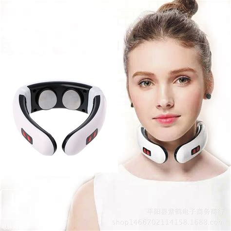 Relax Neck Massager Electric Pulse Acupuncture Magnetic Therapy Pain