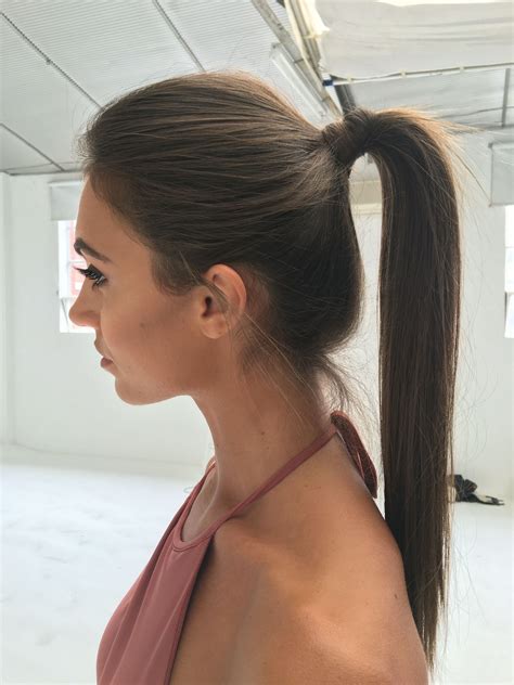 Inspirations Fancy Sleek And Polished Pony Hairstyles