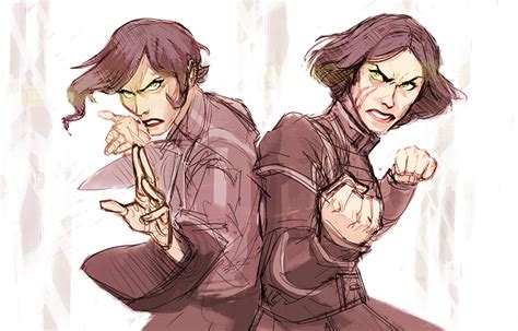 Suyin And Lin Beifong By The Amazing Makani Aka Heather Campbell Legend Of Korra Avatar