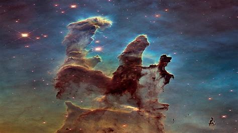 Pillars Of Creation Nasa Releases New Of Iconic Space Pillars Of