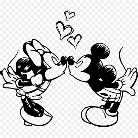 Triazs Dibujos De Mickey Mouse Y Minnie Besandose