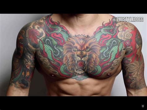 Chest Piece Tattoo For Men Arm Tattoo Sites