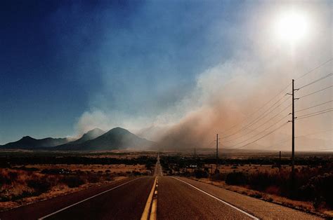 The Monument Fire From Palominas Photograph By Joseph Oland