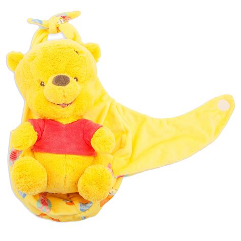 Disney Babies Plush Baby Winnie The Pooh With Blanket Pouch
