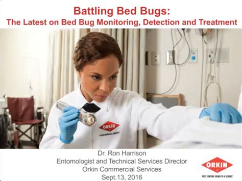 Orkin And Health Facilities Management Magazine Battling Bed Bugs