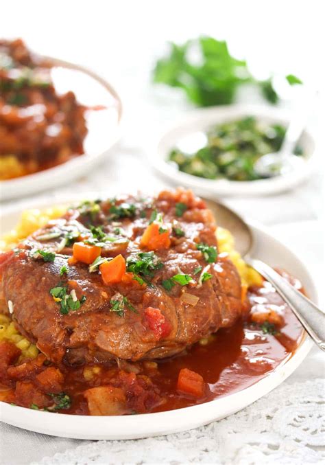 Tender slow cooked ossobuco (osso buco) where is my spoon