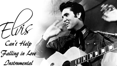 Elvis Presley Can T Help Falling In Love Instrumental W Lyrics