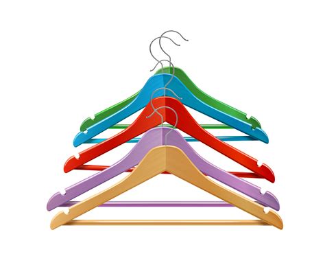 Clothes Hangers Colored 438669 Vector Art At Vecteezy