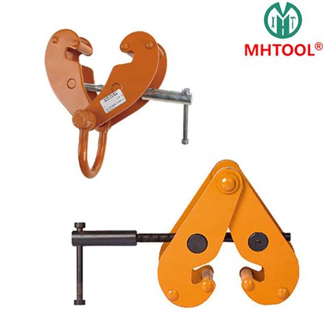 3ton Heavy Duty Hoist Clamps Lifting Beam Clamp With Shackle China