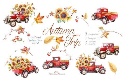 Free Free 335 Vintage Truck With Sunflowers Svg SVG PNG EPS DXF File