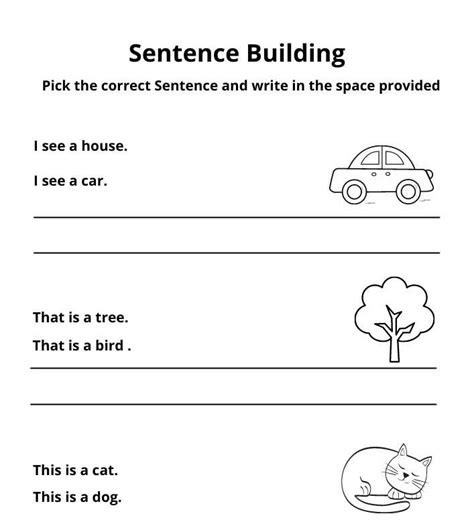 Sentence Building Teach On