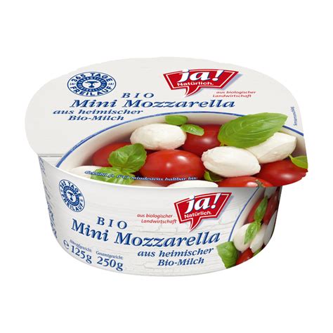 Bio Mini Mozzarella Ja Natürlich