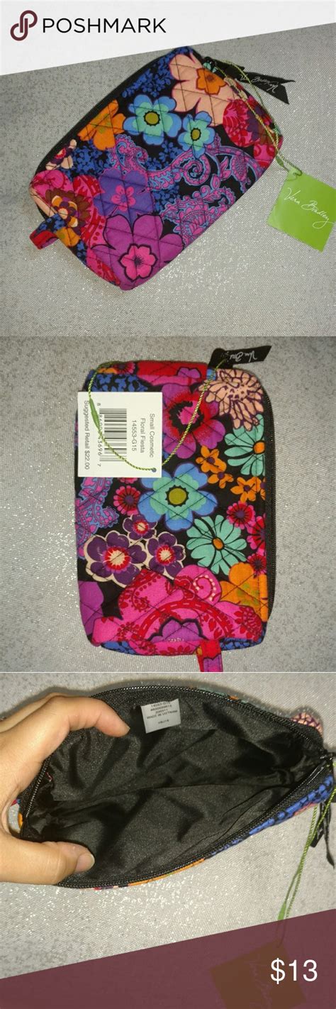 Summer 2018 pattern inspiration for desert floral. Vera Bradley small cosmetic floral fiesta Boutique ...