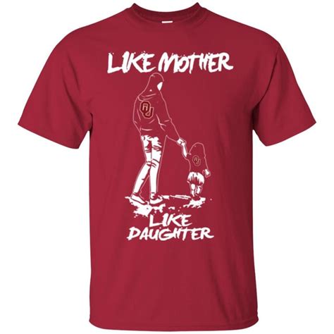 Like Mother Like Daughter Oklahoma Sooners T Shirts Best Funny Store Colorado Avalanche