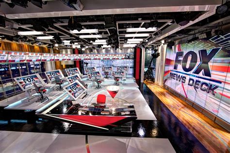 Fox News Studio H Broadcast Set Design Gallery