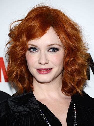 10 Celebs Who Nailed The Redhead Look Medium Hair Styles Curly Hair