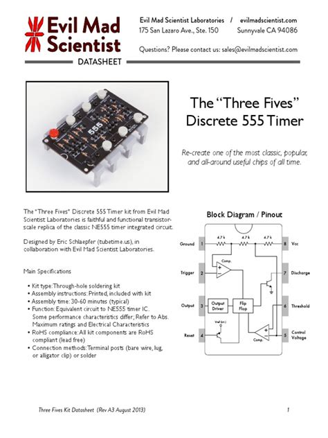 Ci 555 Datasheet Reva3 Pdf Printed Circuit Board Electrical