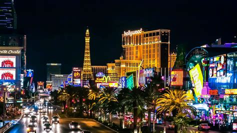 Las Vegas Strip At Night Wallpaper Zalinekor