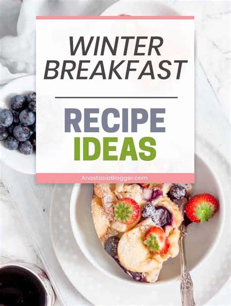Quick Healthy Winter Breakfast Ideas 15 Best Breakfasts For Winter