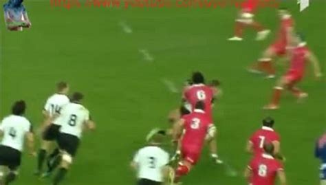 Video Mass Brawl Erupts During Georgia V Canada After High Tackle Daily Mail Online