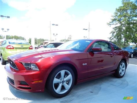 2014 Ruby Red Ford Mustang Gt Coupe 83263231 Car