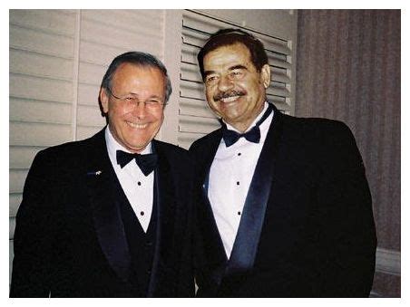Rumsfeld expressed optimism that the notorious iraqi general. Watch Donald Rumsfeld lie about Saddam Hussein, al Qaeda, and 9/11 -- Puppet Masters -- Sott.net