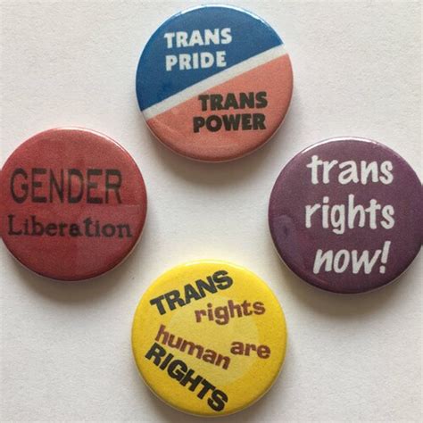 Gay Pride 4 Button Badges Lgbt Rights Pins Vintage Remake Etsy