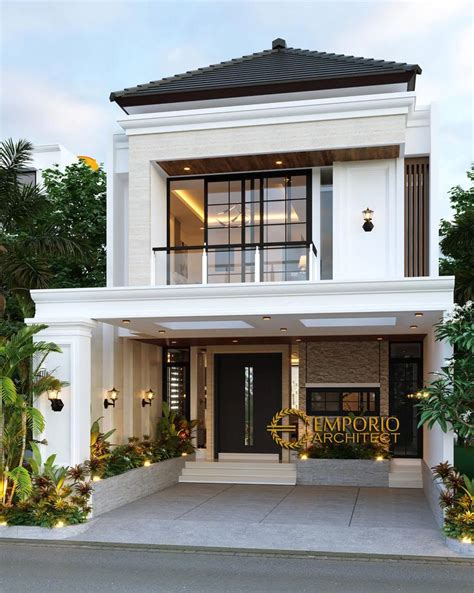 Mr Dwi Modern Classic House 25 Floors Design Jakarta Selatan In