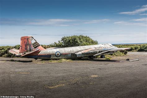 Haunting ‘plane Graveyard On Cornwall Wartime Airfield That Came Under