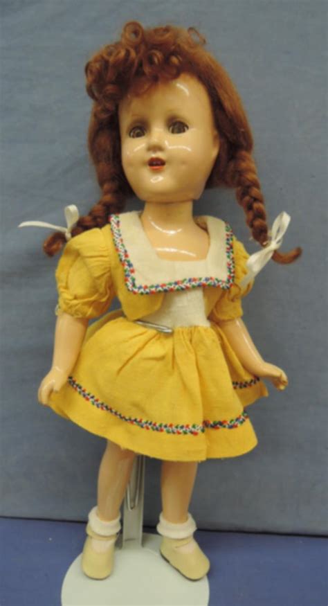 Uc099 15 Unmarked Composition Doll Vintage 1930 1940s Nice