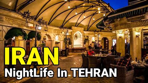 Iran Walking On Modern Elahiyeh In Tehran 2022 Night Walk Iran ایران