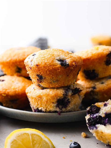 Lemon Blueberry Muffins Yummy Recipe