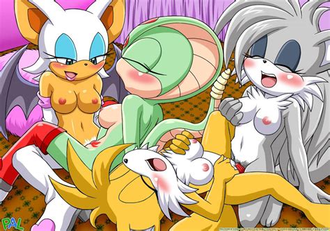 771009 Rouge The Bat Rule 63 Sonic Team Tails Sonic Rule63 Furries
