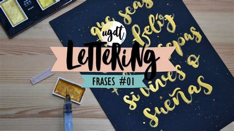 Frases Lettering Español - Lettering is writing, especially when you