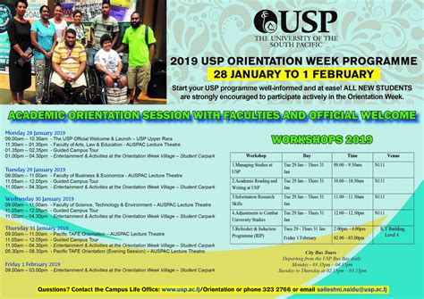 Orientation Week 2019 On Campus