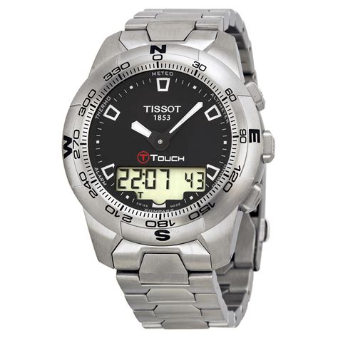 tissot t touch watch instructions