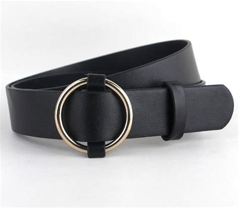 Gold Round Buckle Belts For Women Blindly Shop Metal Belt Metal