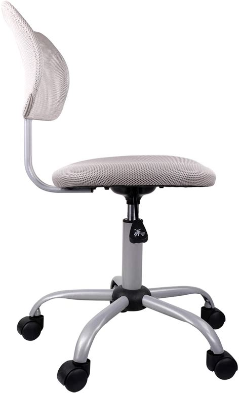 The boston low back office chair has a unique transparent black mesh seat and back offering both ventilation and contemporary style. Armless Office Chair Low-Back Mesh Computer Task Desk ...