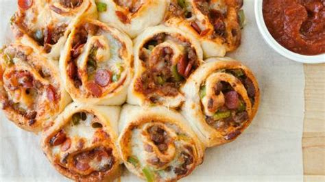 Recipe by helen hurrell, mum of bbc good food member eleanor. pillsbury pizza dough appetizers