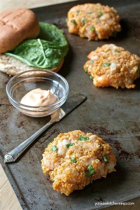 Maybe you would like to learn more about one of these? Shrimp burgers | Recipe | Recipes, Seafood recipes, Food