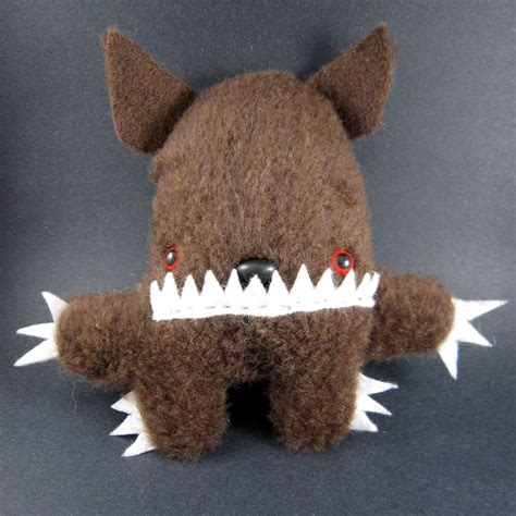 Werewolf Plush Stuffed Toy Dog Doll 1400 Via Etsy Dog Doll Dog