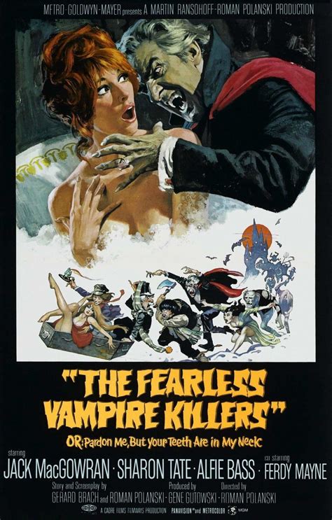 The Fearless Vampire Killers 1967 Horror Comedy Movie Directed By