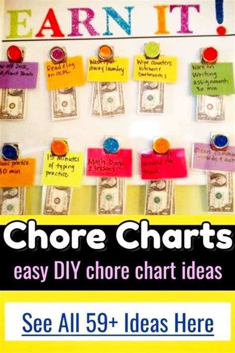 Chore Chart Ideas Easy Diy Chore Board Ideas For Kids Pictures Age