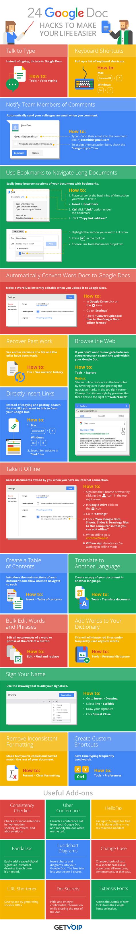 All packages are different, so refer to their docs for how they work. 24 Google Doc Hacks and Add-ons to Make Your Life Easier ...