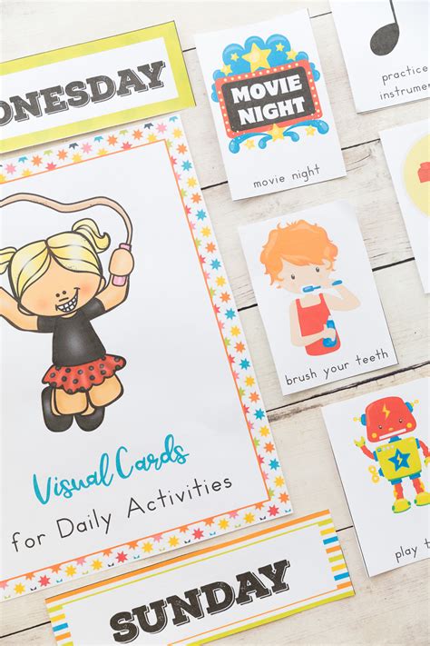When children can see what's next it helps them make sense of their day. Editable Visual Schedule Cards Bundle - Natural Beach Living