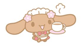 Cinnamoroll by SANRIO sticker #10167 Mocha (モカ moka) is the leader of the cinnamoangels.